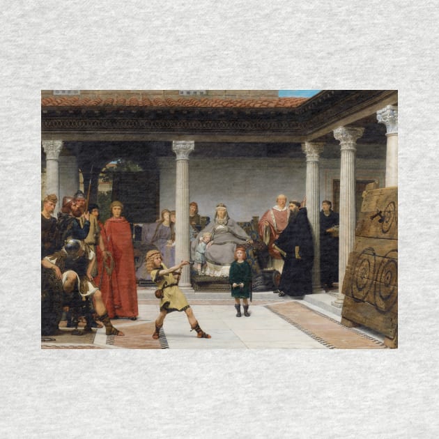 Education Of The Children Of Clovis by Lawrence Alma-Tadema by Classic Art Stall